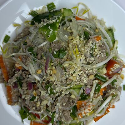 Мьен-чон с говядиной (стеклянная лапша с говядиной) в Pho Nem по цене 469 ₽