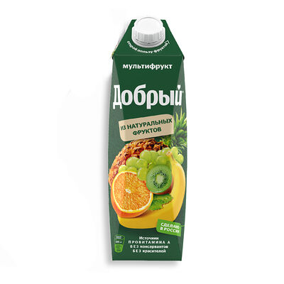 Сок Добрый мультифруктовый в Банхоф по цене 199 ₽