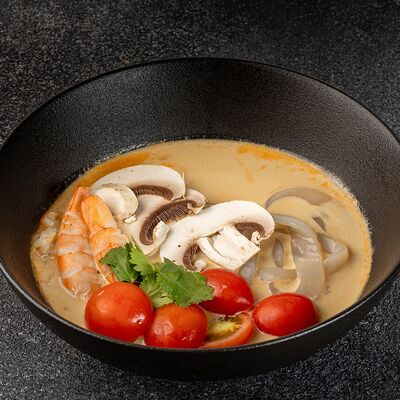 Тайский сырный суп с морепродуктами в Мацумото по цене 700 ₽
