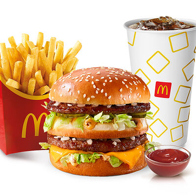 McCombo Биг Мак в McDonald's по цене 2050 ₸