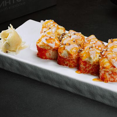 Ролл Запеченная сладкая креветка в Интонация по цене 950 ₽