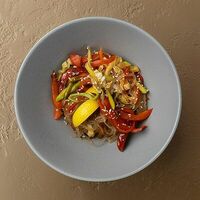 Фунчоза с овощами и соусом удон в ТОКИО-CITY