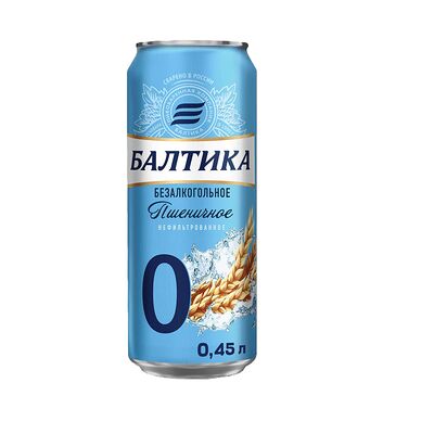 Пиво Балтика пшеничное безалкогольноев New Yorker по цене 350 ₽