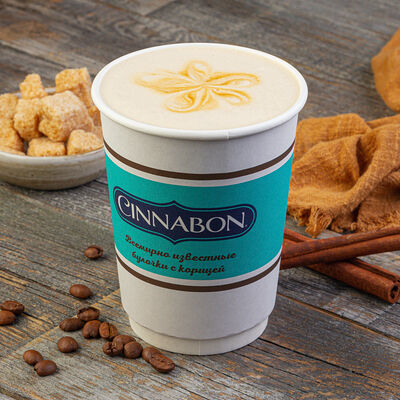 Кофе Раф в Cinnabon по цене 375 ₽