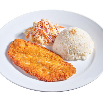 Шницель из филе цыплёнка в Basilic Express по цене 2055 ₸