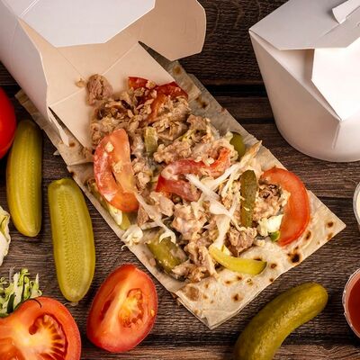 Шаверма-Бокс в GRILL & SUSHIMASTER - ГРИЛЬ и СУШИ МАСТЕР по цене 199