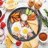 Английский завтрак с тостами, яйцами и беконом Мит Стар в Мит Стар на Боткинской по цене 545