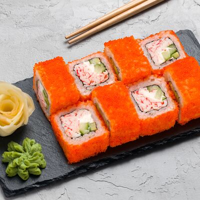 Калифорния в икре в SUSHISET по цене 499 ₽