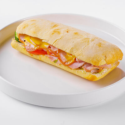 Панини Ветчина и сыр в Панда Маркет по цене 509 ₽