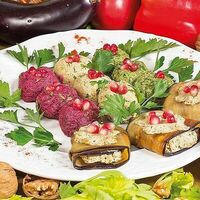 Пхали ассорти в Мушмула