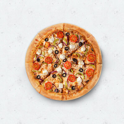 Пицца Хат Грик 30 см на традиционном тесте в Pizza HeartPizza Hut по цене 659