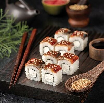 Фуд Унаги Онигара в Food Low Cost Sushi по цене 415 ₽