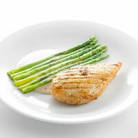 Куриная грудка со спаржей в Волконский