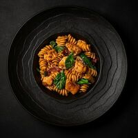 Паста с цыплёнком в CAFE BAZAR