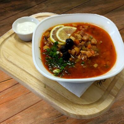 Солянка мясная в Мате по цене 500 ₽