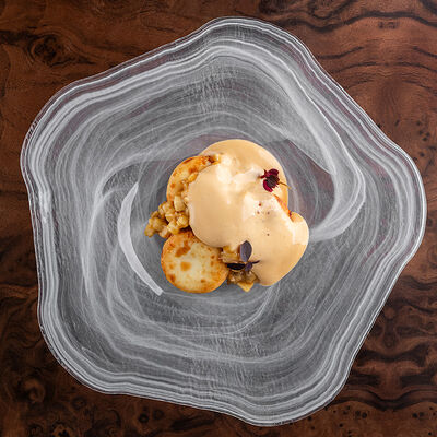 Сырники с эспумой топленое молоко в Чочо по цене 550 ₽