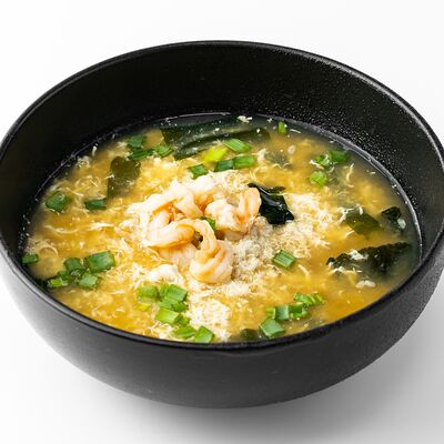 Суп Мисо с креветками в Вкусно разно по цене 365 ₽