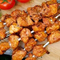 Шашлык из куриной грудки в Шашлычная 