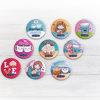 Значок Синнабон в Синнабон по цене 115 ₽