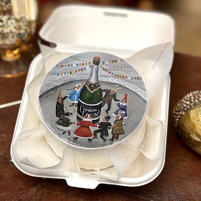 Бенто-торт Новогодний в Tort4u по цене 1590 ₽