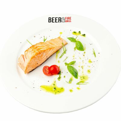 Стейк из лосося в Beer & Fire Grill по цене 1397 ₽