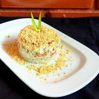 Салат Мимоза с лососем в LOGINOV