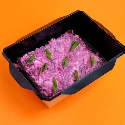 Салат Сельдь под шубой в КОМБИНАТ шаурма и стритфуд по цене 238 ₽