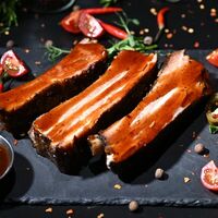 Свиные рёбра из смокера в American BBQ