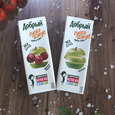 Сок Добрый Яблоко в Шаурма на углях Шаум по цене 100 ₽
