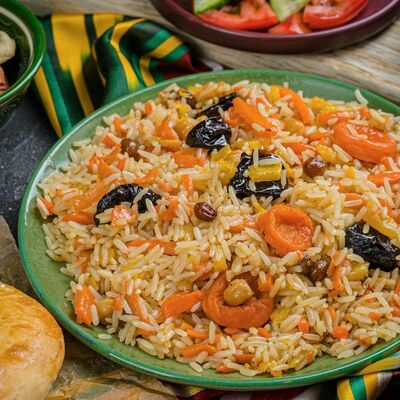 Набор на четверых с веган-пловом в PLOVBOX по цене 1300