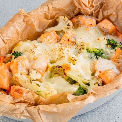 Овощная запеканка с лососем в Табаско по цене 885 ₽