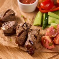 Шашлык из говядины в Bar original