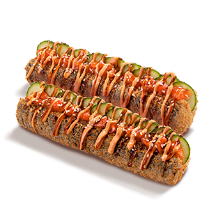 Лосось хот дог в PIZZASUSHIWOK по цене 899 ₽