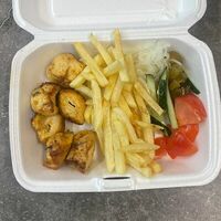 Шашлык с картофелем в HABIB KEBAB