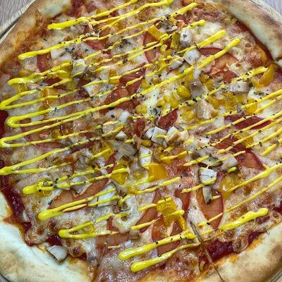 Пицца Сырный цыпленок в Чайханакебаб по цене 1499 ₽