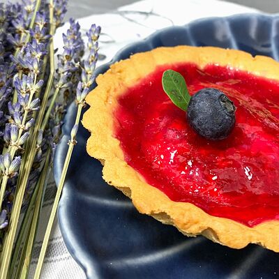 Корзиночка с малиной в ПитерЛюбит по цене 135 ₽