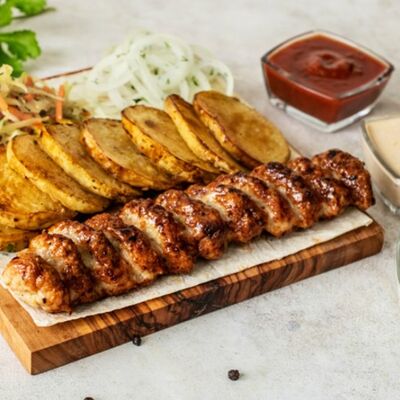 Ланч с кебабом из свинины в Шампурико по цене 469 ₽