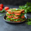 Логотип кафе Shapkin pizzasandwich