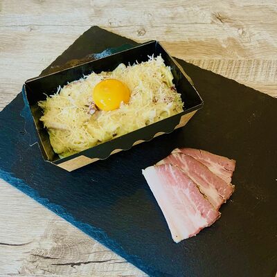 Паста Карбонара в Сыр вашему дому по цене 432 ₽