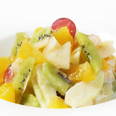 Фруктовый салат в Фитнес меню по цене 425 ₽