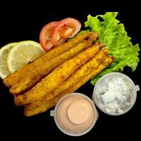 Морской Окунь в кляре в Путь ролла