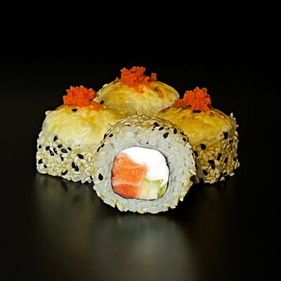 Запеченный с лососем и пармезаном в Pipizza по цене 370 ₽