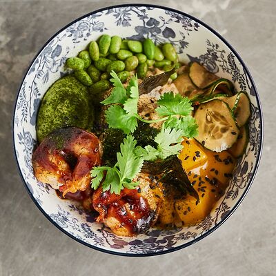 Поке с креветками в Полтора тигра по цене 660