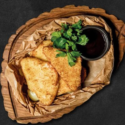 Жареный сулугуни в Брынза по цене 540 ₽