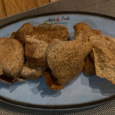 Гречневые чипсы в Мясо & Рыба по цене 190 ₽