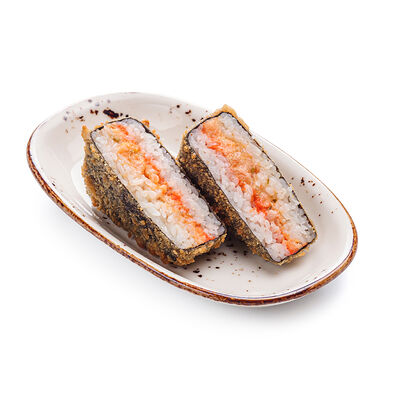 Онигири с лососем в темпуре в Окинава по цене 520 ₽