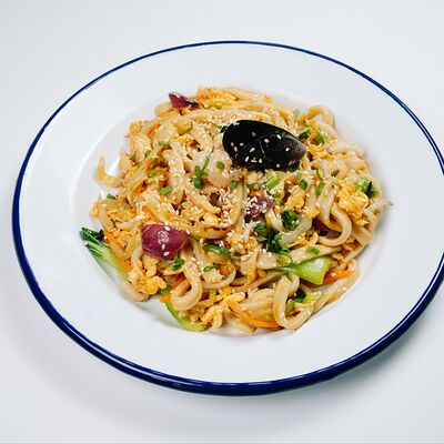 Удон с морепродуктами в соусе Том Ям в Китайка по цене 660 ₽