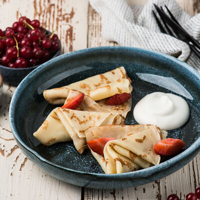 Румяные блинчики в ЛарисуВаннуХочу по цене 160