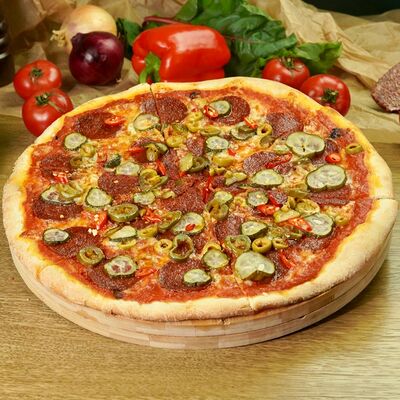 Мексиканская с салями в Fixed Pizza & Pasta по цене 555 ₽