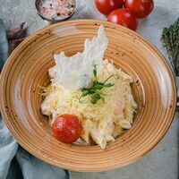 Паста пенне с сёмгой в Ozyurt